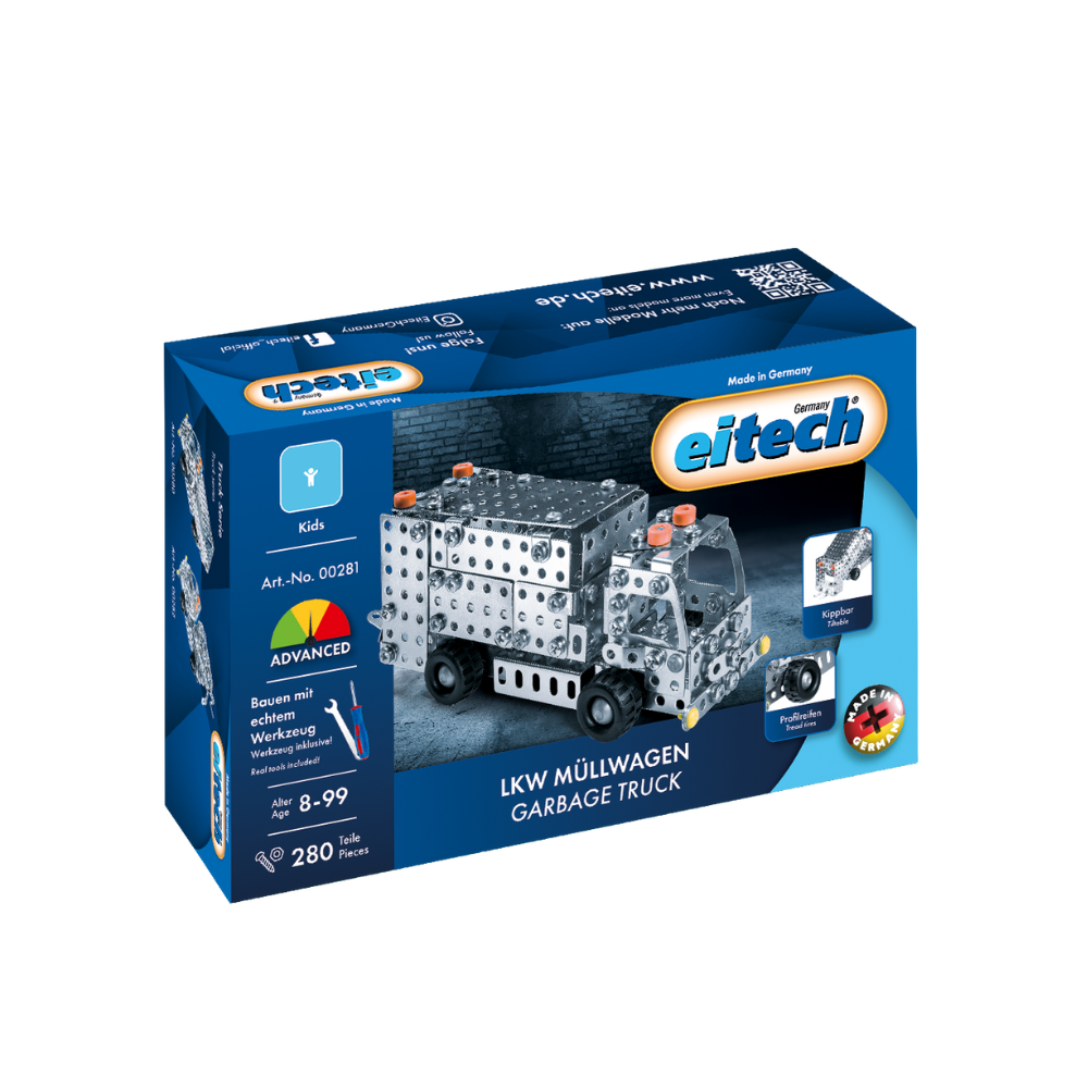 Remote Control Eitech eitech LKW Müllwagen | eitech® Metallbaukästen
