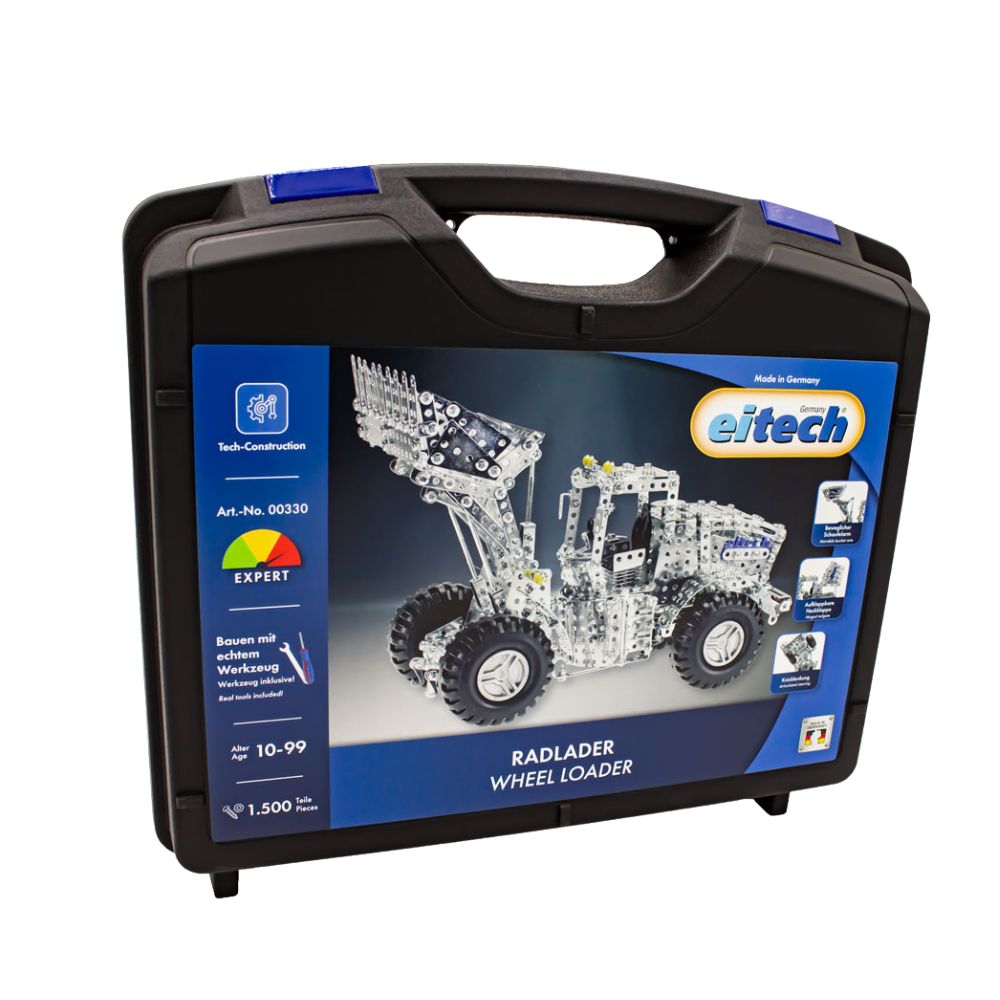 Remote Control Eitech eitech wheel loader | eitech® metal construction sets