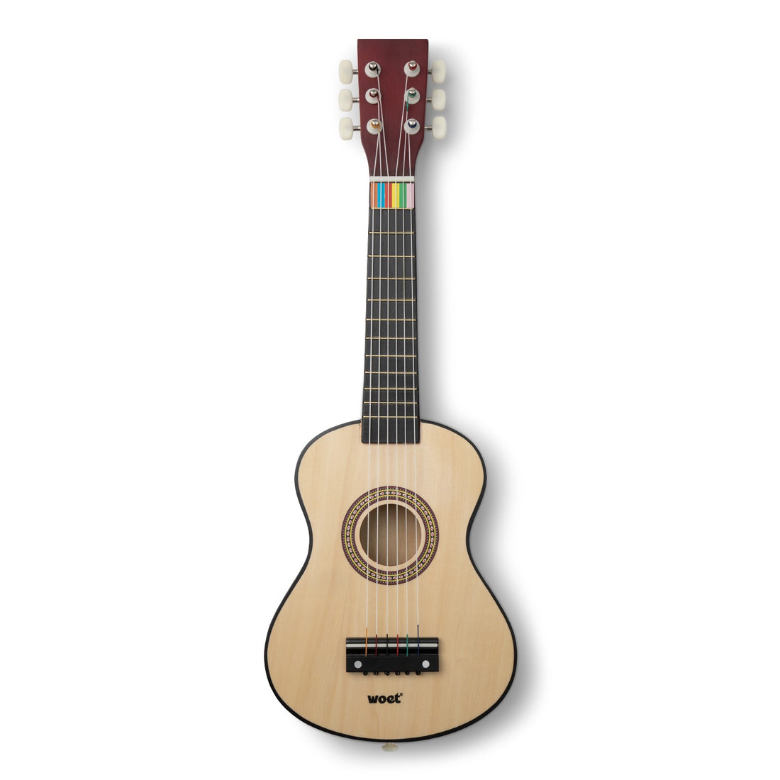 Woet Gitarre - Natur inkl. Lernbuch