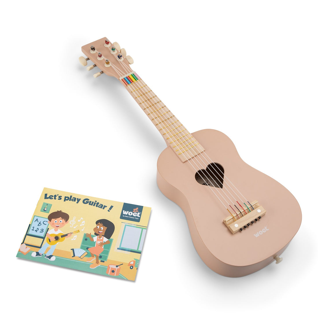 Educational toy instrument guitar including learning book from woet for children eitech Educational toy instrument guitar including learning book from woet for children eitech