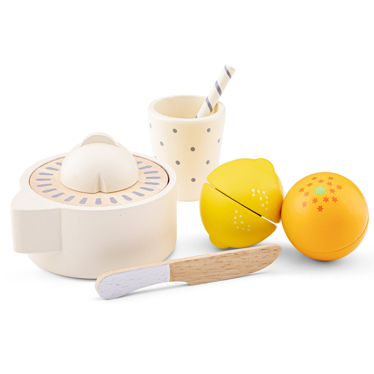 Wooden toy lemon squeezer set for children from woet – eitech
