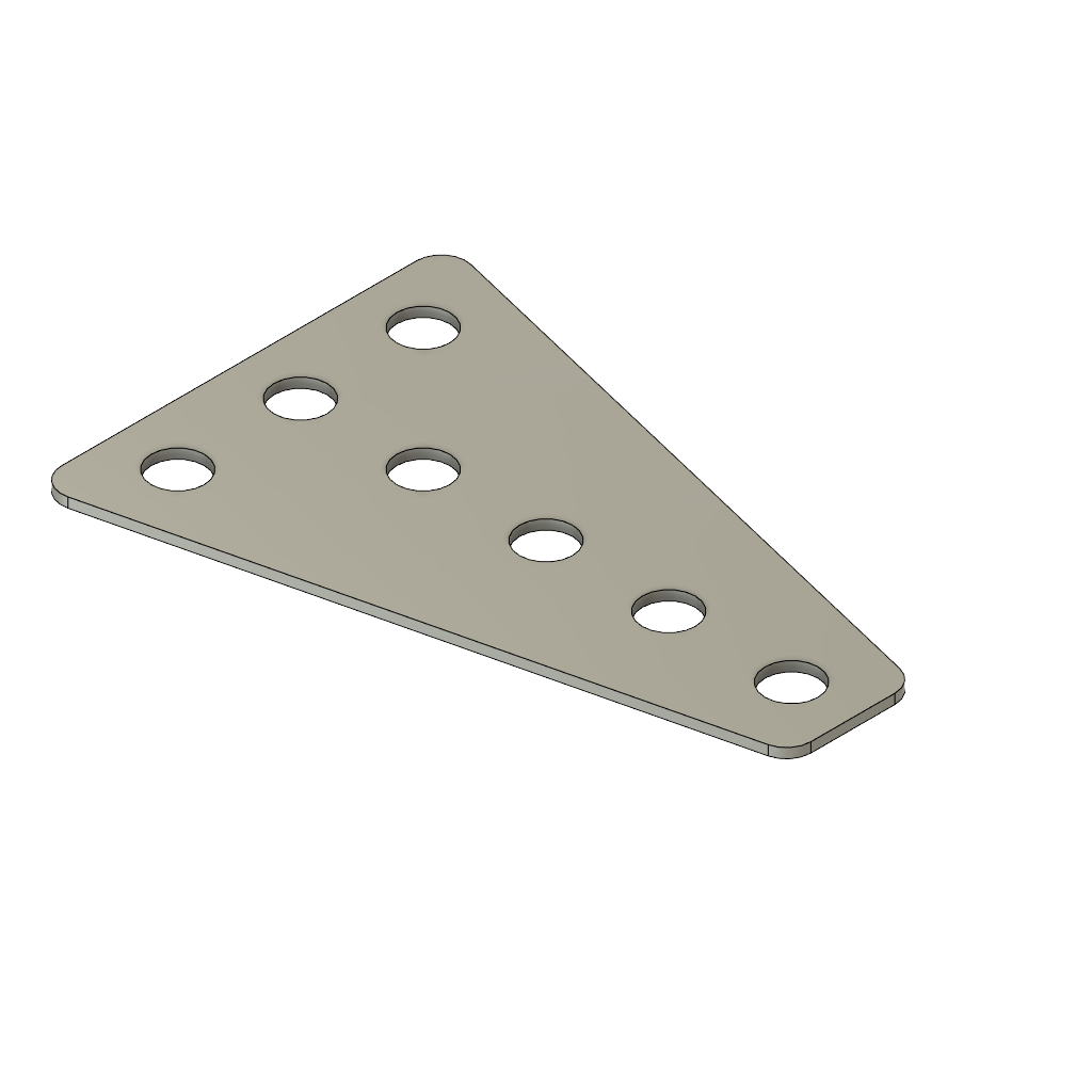 Trape Plate Trapezoidal plate 5x3-hole - Manufacture & Accessories | eitech® metal ...