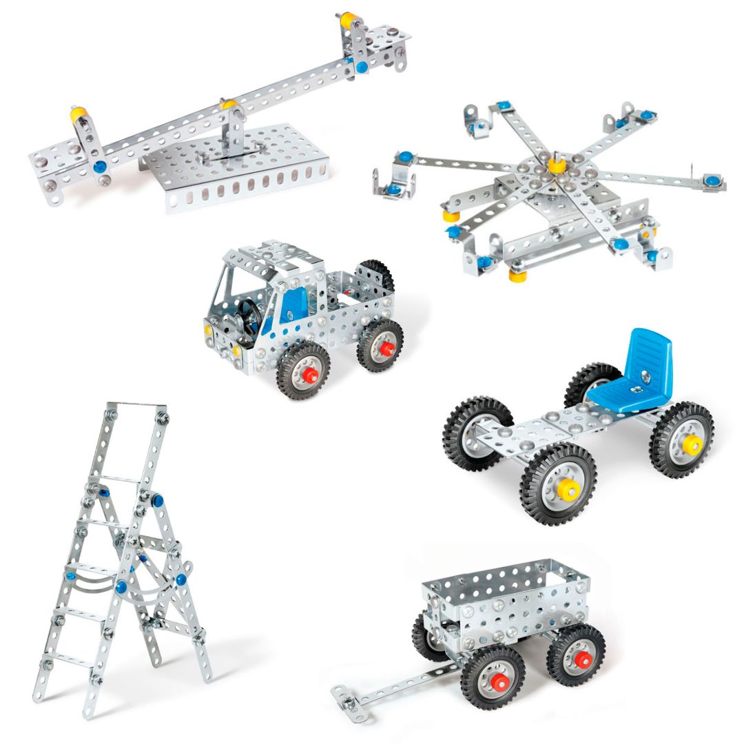 Metal Ding Set Construct Metal construction kits: All products | eitech® metal construction kits