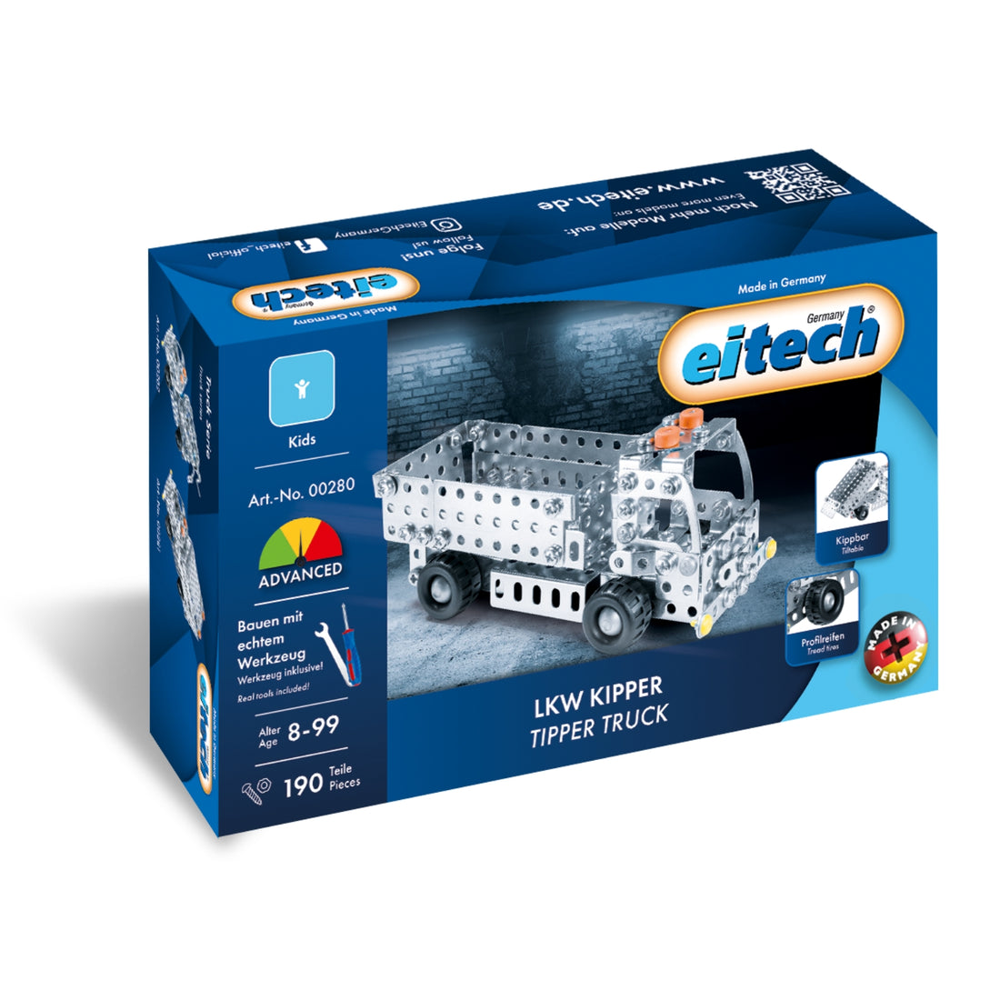 Remote Control Eitech eitech LKW Kipper | eitech® Metallbaukästen